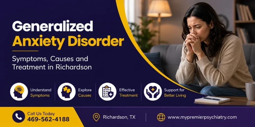 Generalized Anxiety Disorder Treatment in Richardson